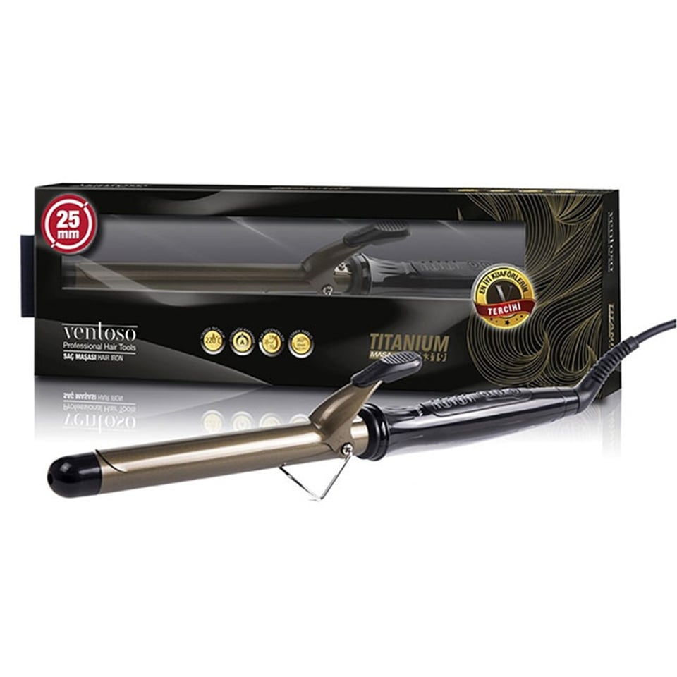 Eps-319 Titanyum Kaplı Saç Maşası 25 mm 101504