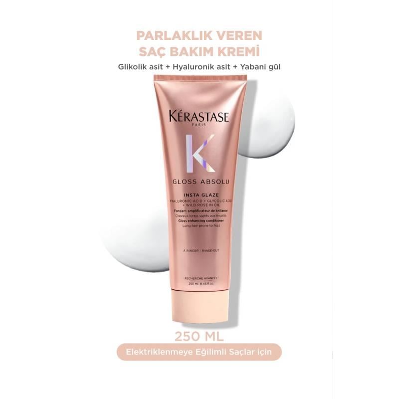 Gloss Absolu Elektriklenmeye Eğilimli Saçlar Için Parlaklık Veren Saç Bakım Kremi 250 ml Çizgi Shop'da.
