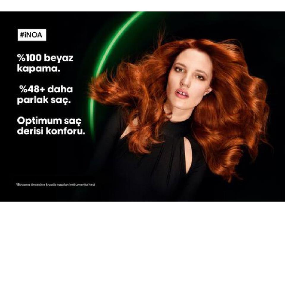 İnoa 7.18 Amonyaksız Saç Boyası Kumral Küllü Mocha 60ml  Çizgi Shop'da.