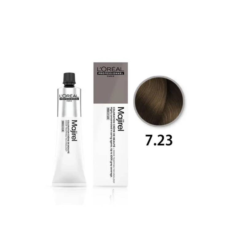 Majirel Saç Boyası 7,23 Kumral İrize Dore 60 ml-YENİ AMBALAJ Çizgi Shop'da.