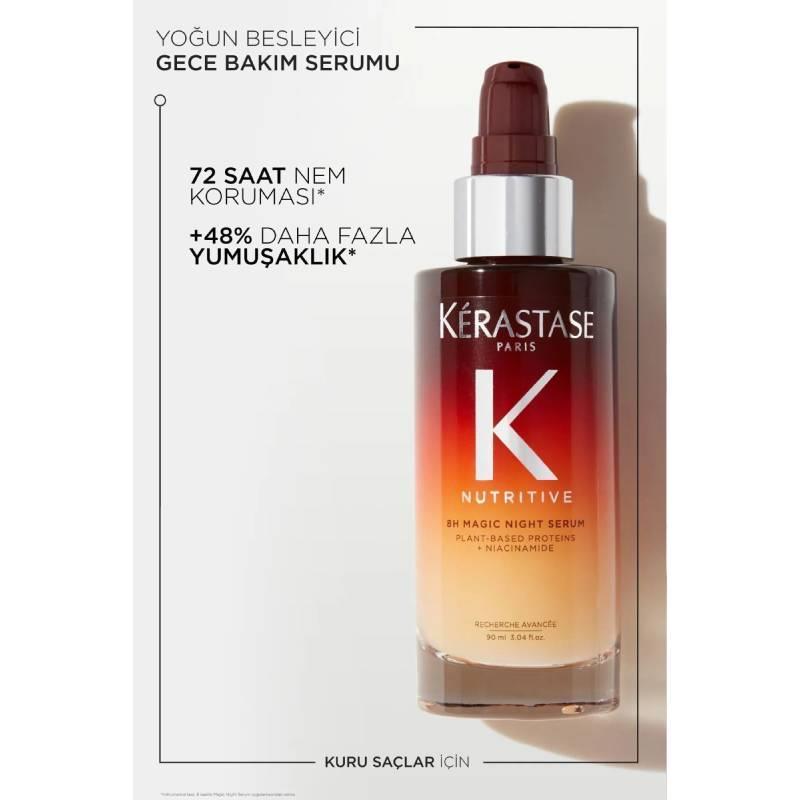 Nutritive 8h Magic Night Yoğun Besleyici Gece Serumu 90 ml Çizgi Shop'da.