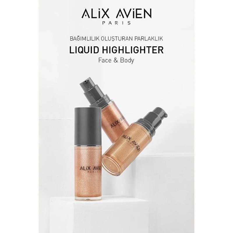 Pembe Işıltılı Likit Aydınlatıcı - Liquid Highlighter 101 Yüz & Vücut için - 30 ml Çizgi Shop'da.