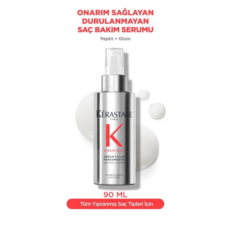 Premiere Serum Filler Fondamental Elektriklenme Karşıtı Onarım Sağlayan Saç Serumu 90 ml Çizgi Shop'da.