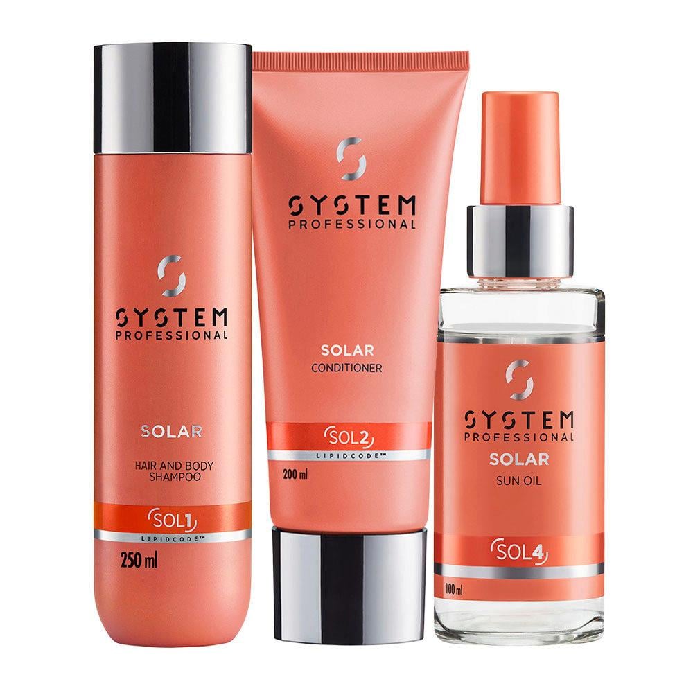 System Professional Solar Set Çizgi Shop'da.