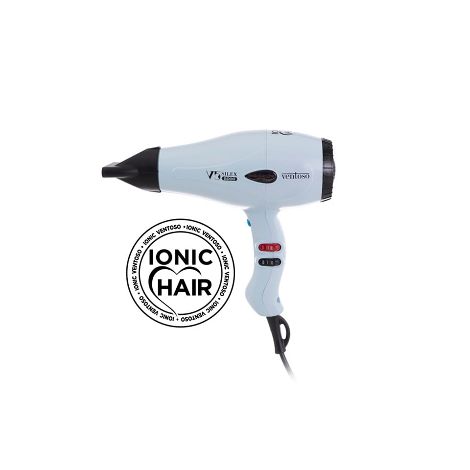 V5 Exclusive Ionic Profesyonel Fön Makinesi Bluish Çizgi Shop'da.