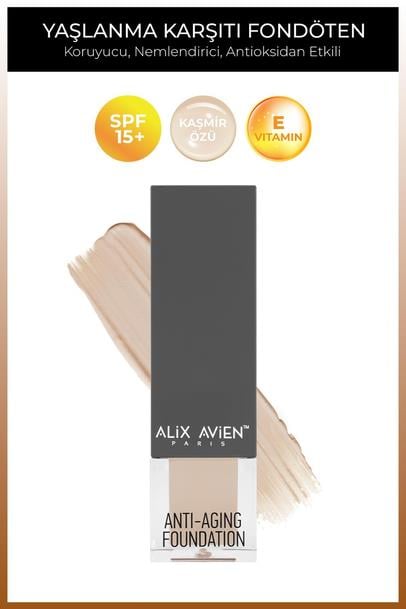 Yaşlanma Karşıtı Vitamin Içeren Nemlendirici Spf15 Fondöten - Anti Aging Foundation 507 Natural Buf Çizgi Shop'da.