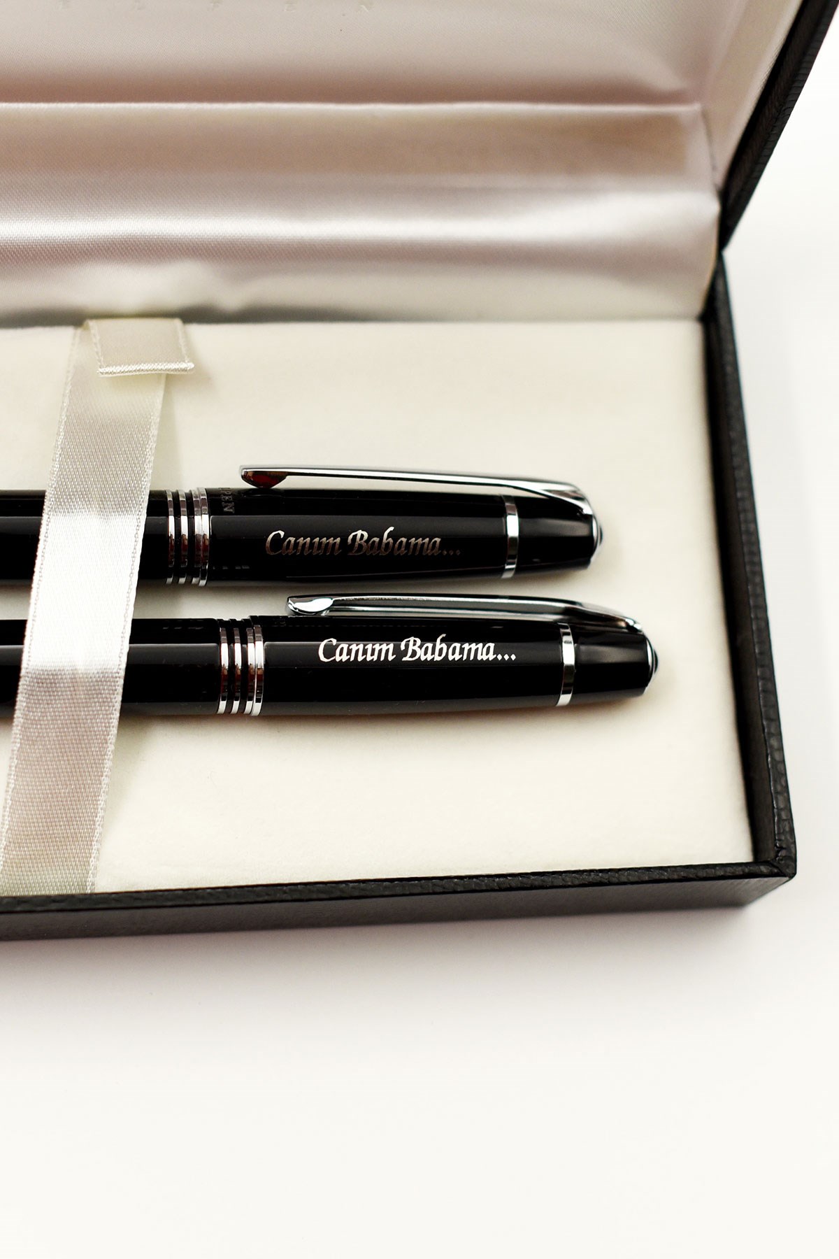 Canım Babama Yazılı 0021 Dolma + Tükenmez Kalem Seti