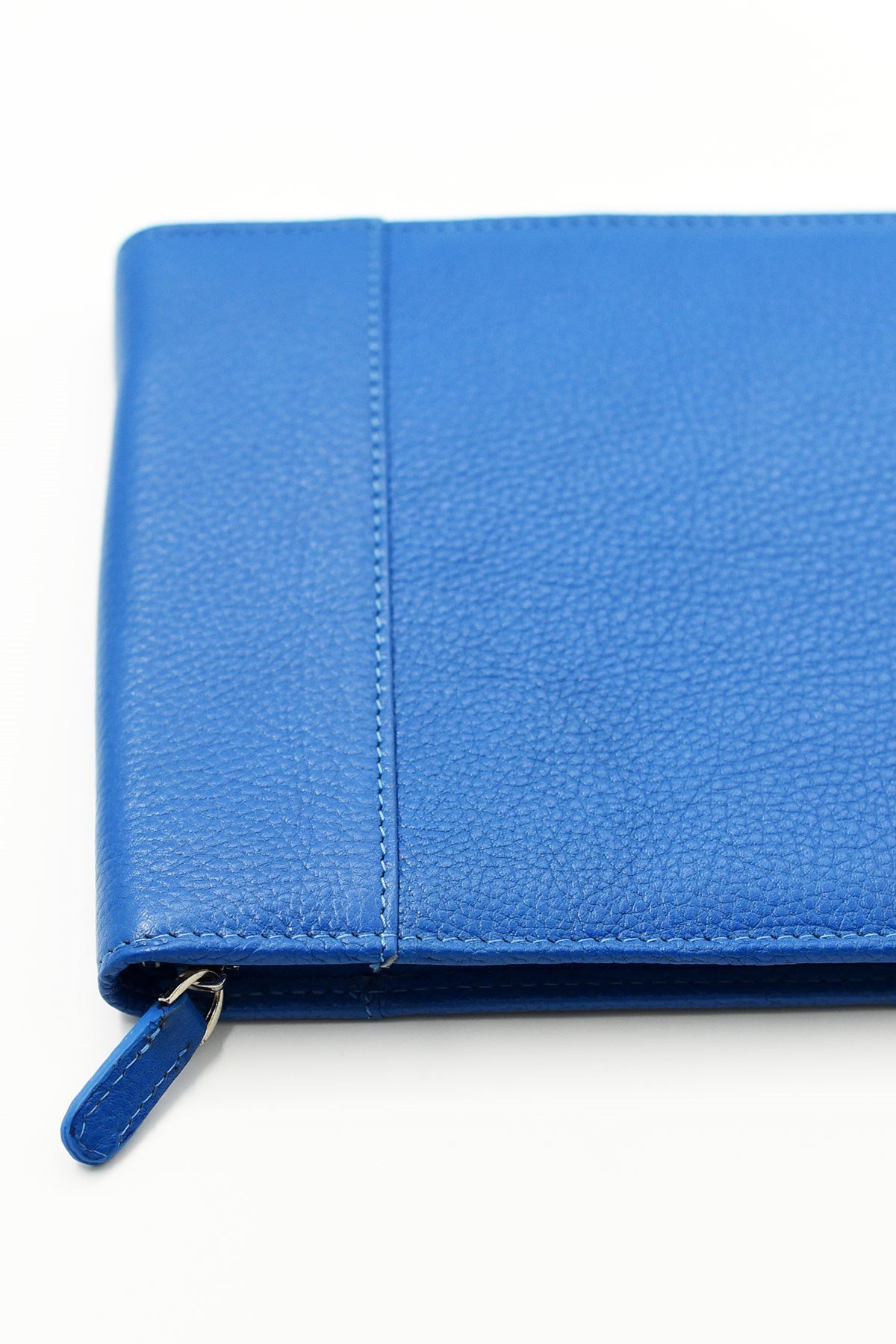 Carens 30-8 Mavi Hakiki Deri 30 Lu Kalem Çantası