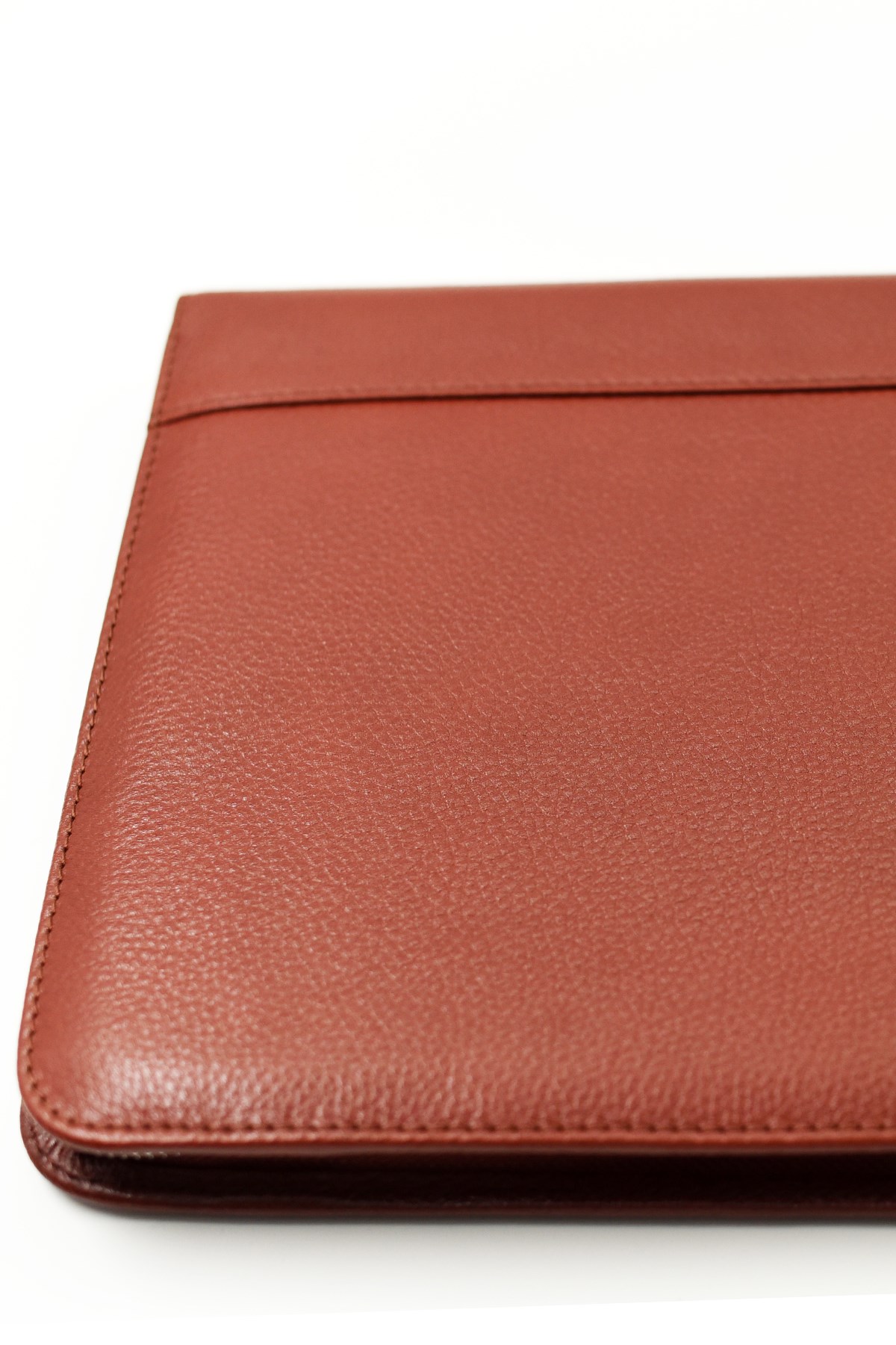 Carens 40-7 Kahverengi Hakiki Deri 40 Lı Kalem Çantası