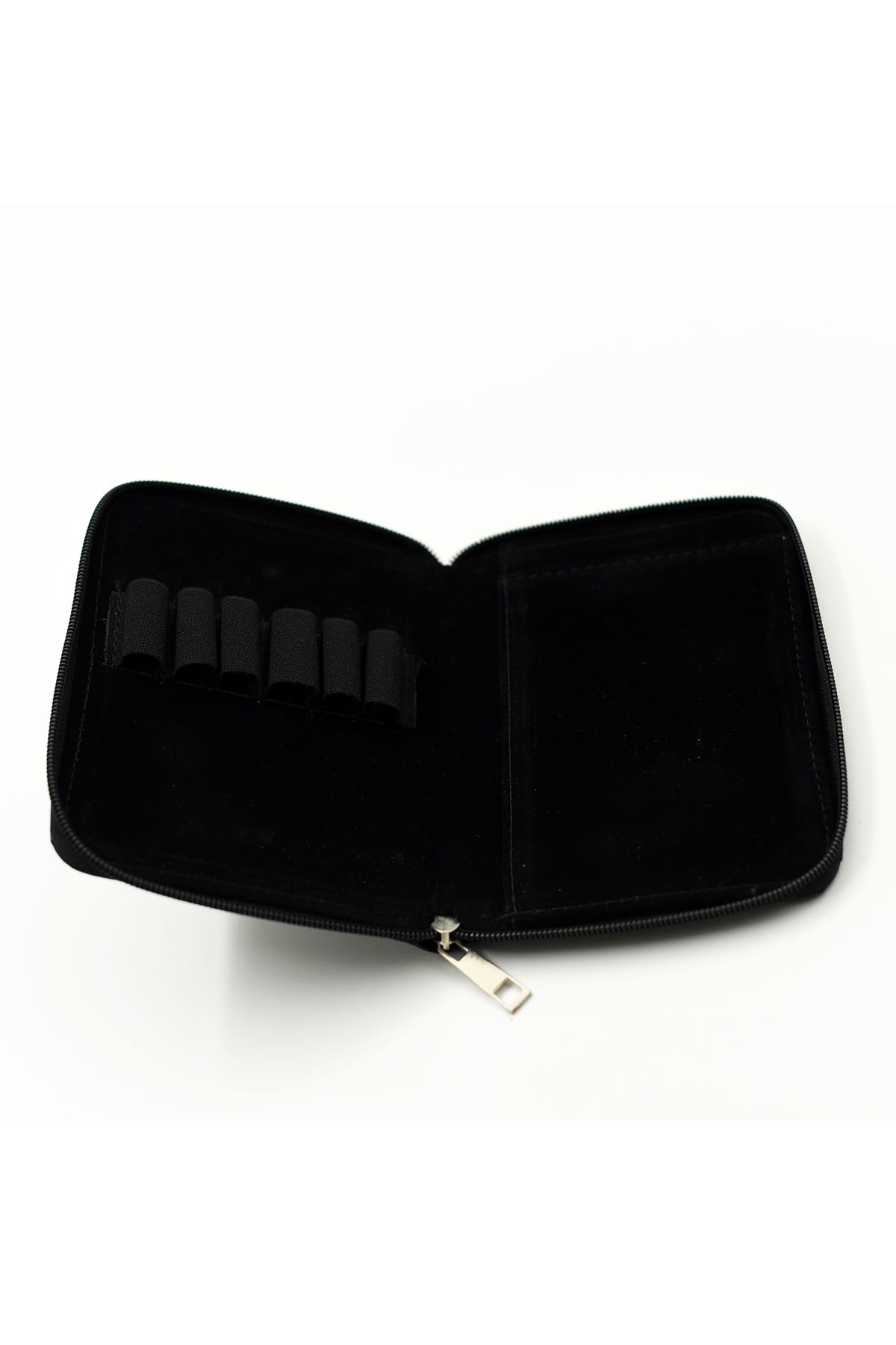 Carens K54 Parlak Siyah 6 Lı Kalem Çantası