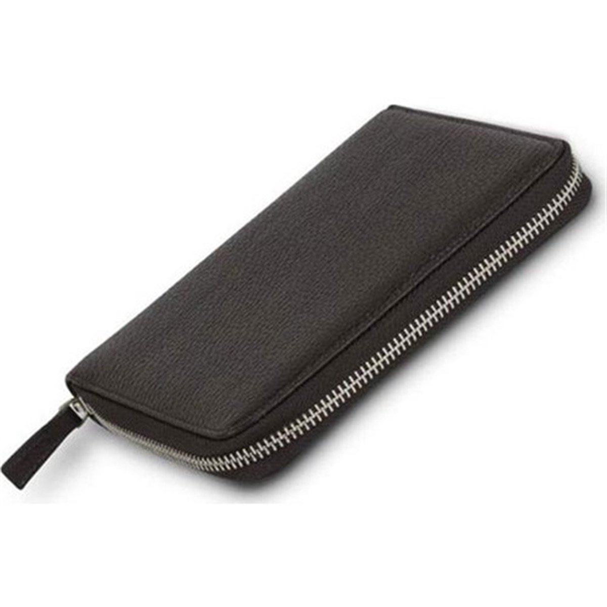 Carens K72 Koyu Kahve Hakiki Deri 6 Lı Kalem Çantası