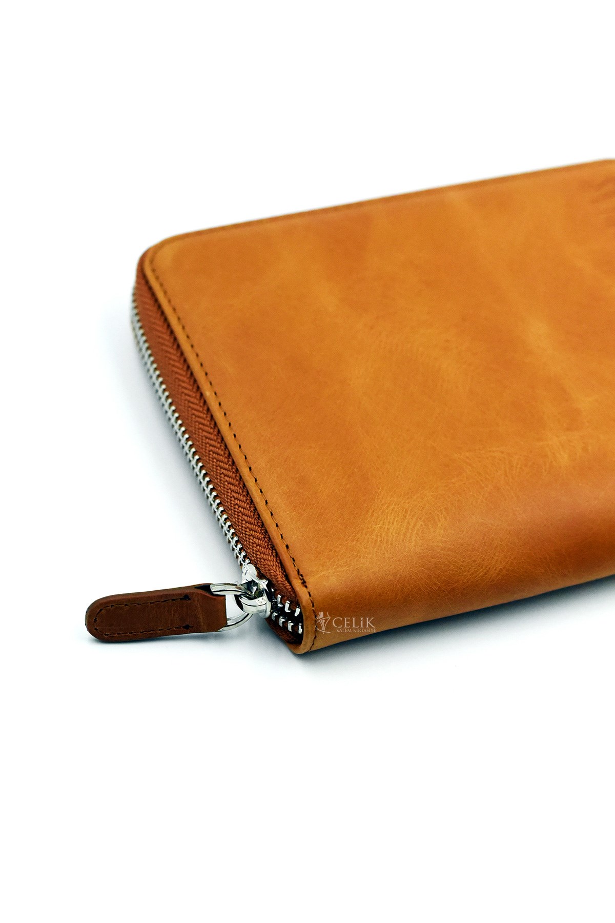 Carens K95 Crazy Camel Hakiki Deri 6 Lı Kalem Çantası