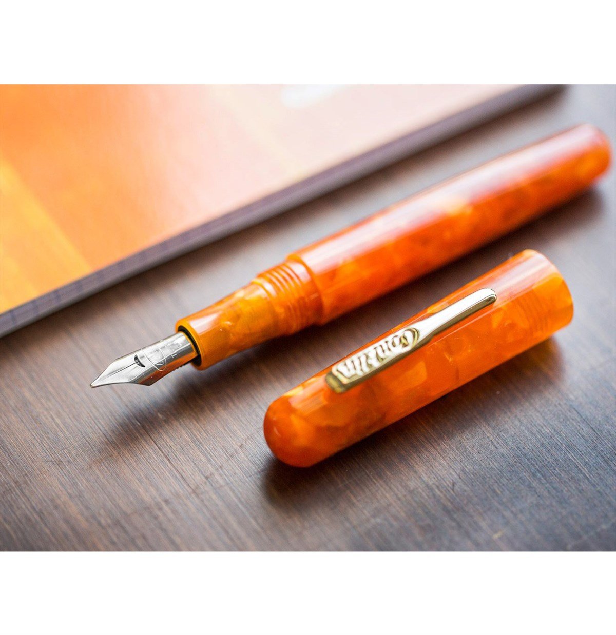 Conklin All American Sunburst Orange Dolma Kalem