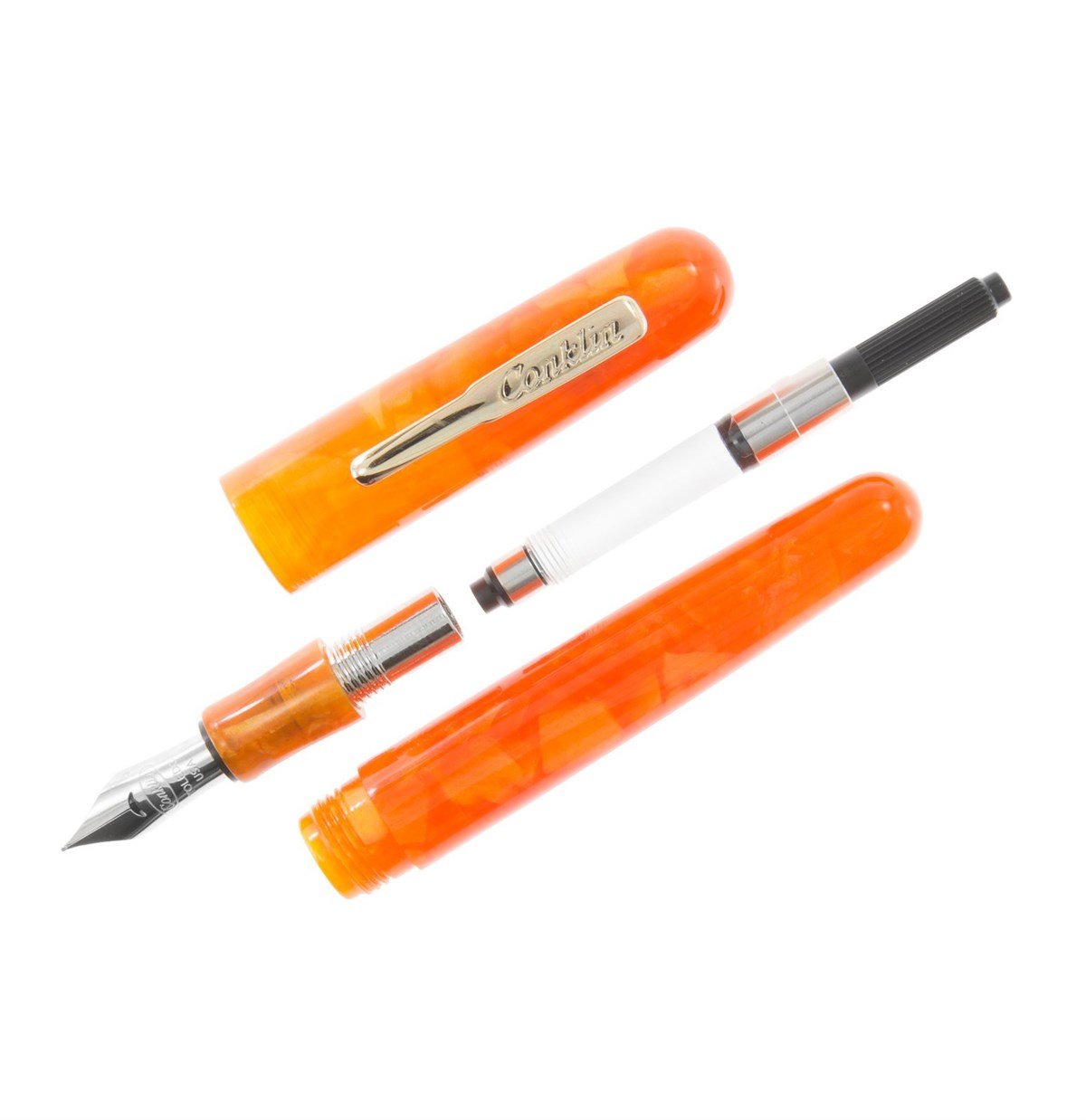 Conklin All American Sunburst Orange Dolma Kalem