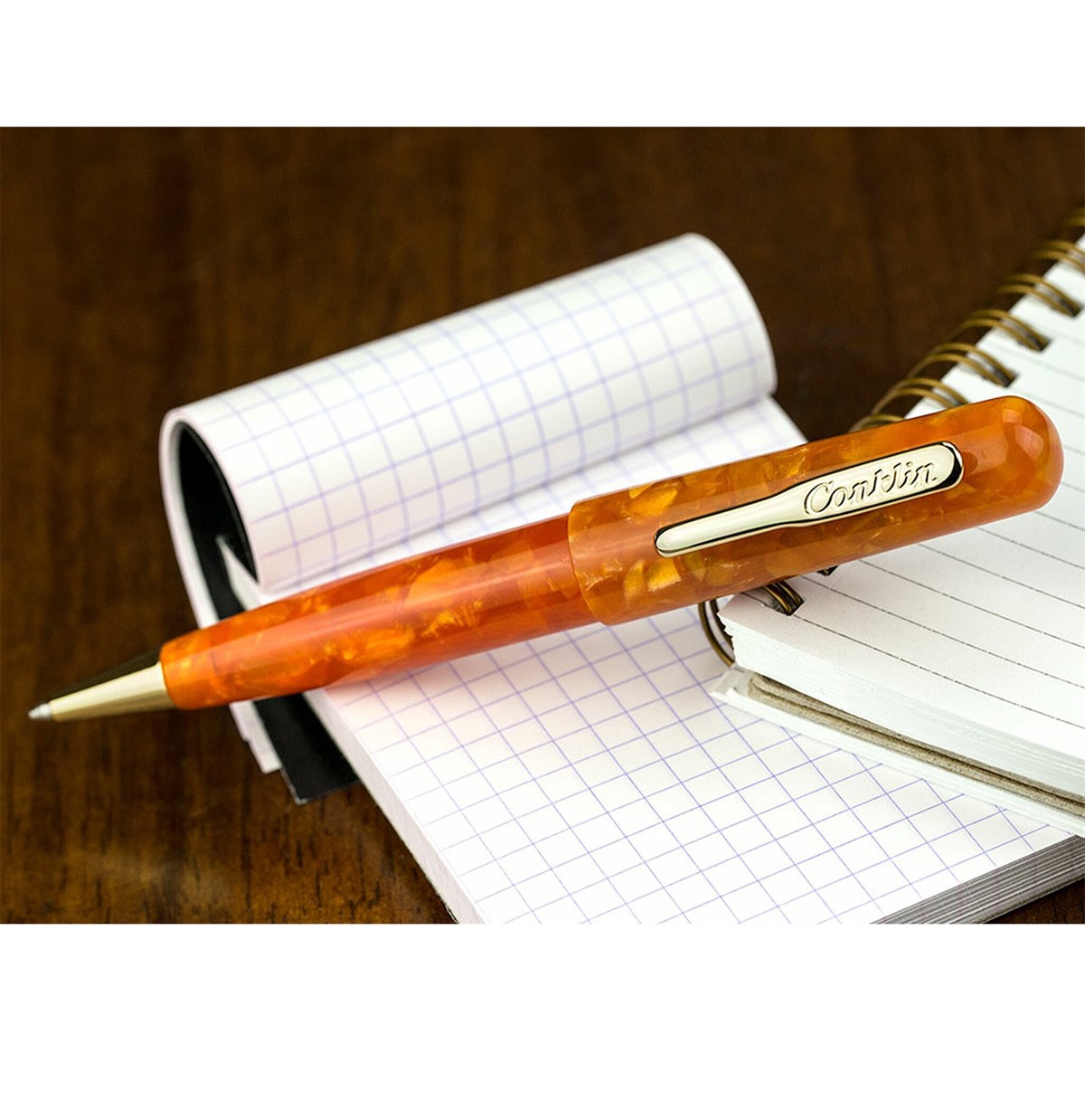 Conklin All American Sunburst Orange Tükenmez Kalem