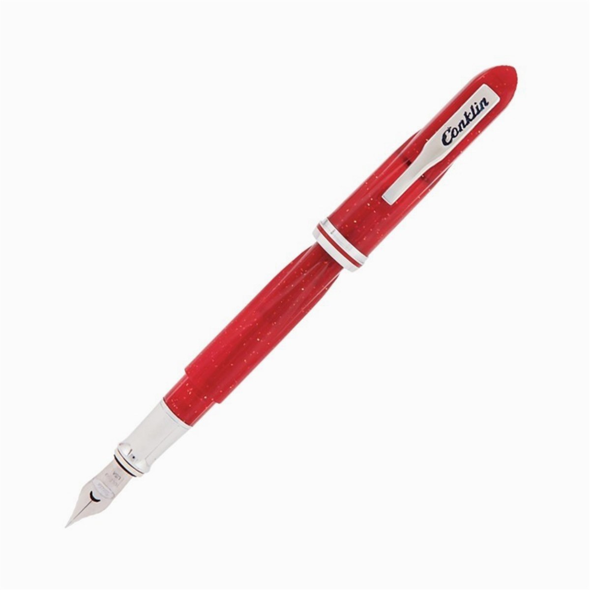 Conklin CK75398 Empire Stardust Red Dolma Kalem Omniflex Uç