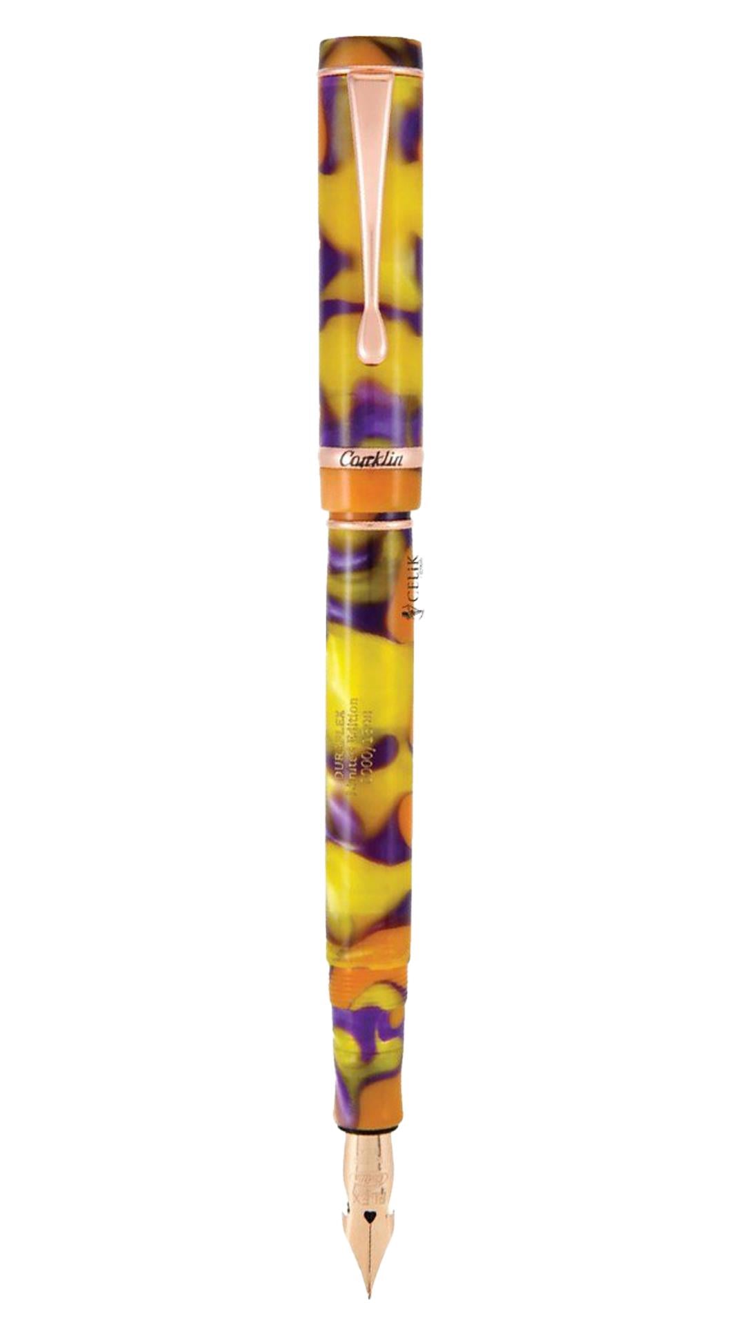 Conklin Duraflex Endless Summer Limited Edition Fountain Pen Omniflex 