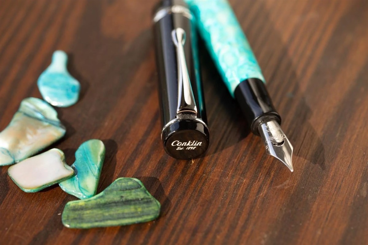 Conklin Duragraph Turquoise Nights Dolma Kalem Omniflex Uç