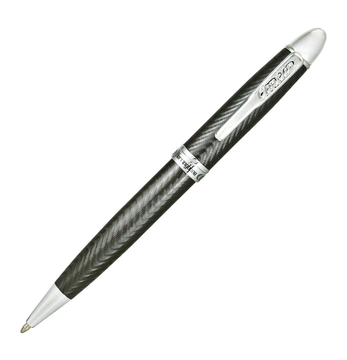 Conklin Herringbone Gun Metal Tükenmez Kalem