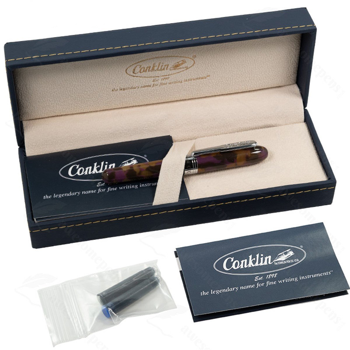 Conklin Minigraph Purple Dunes Dolma Kalem EF Uç