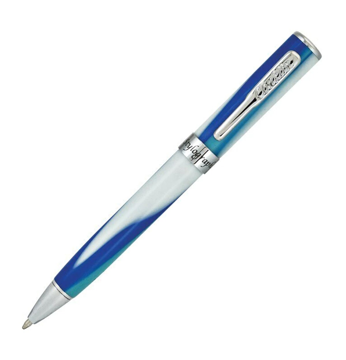 Conklin Stylograph Matte Finish Arctic Blue Tükenmez Kalem