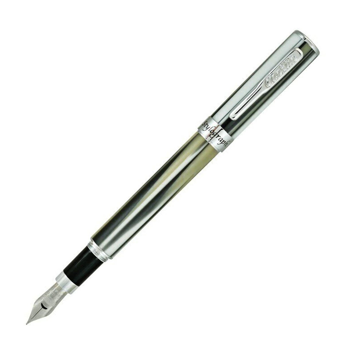 Conklin Stylograph Matte Finish Polar White Dolma Kalem  EF Uç