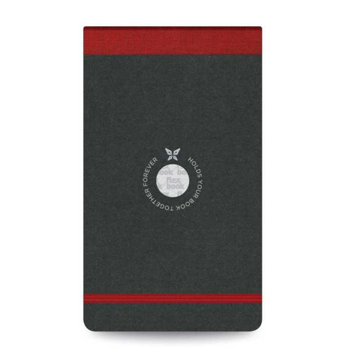 Flex Book 44 Esnek Notepad 10x17 Kırmızı Şerit Çizgili 160 Sayfa 85gr