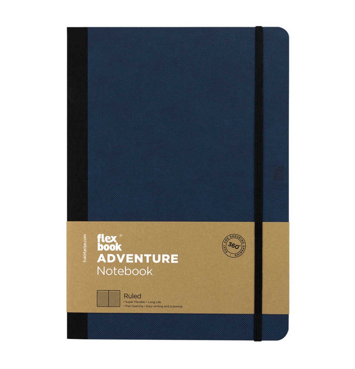 Flex Book 66 Özel Seri Adventure Esnek Notebook 17x24 Royal Blue Çizgisiz 192 Sayfa 85gr