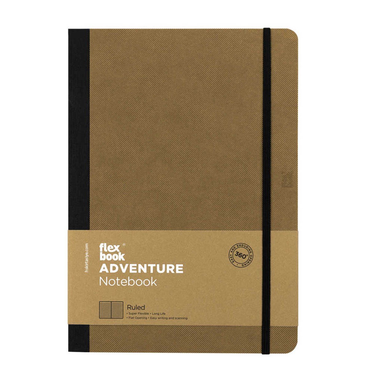 Flex Book 67 Özel Seri Adventure Esnek Notebook 17x24 Camel Çizgisiz 192 Sayfa 85gr