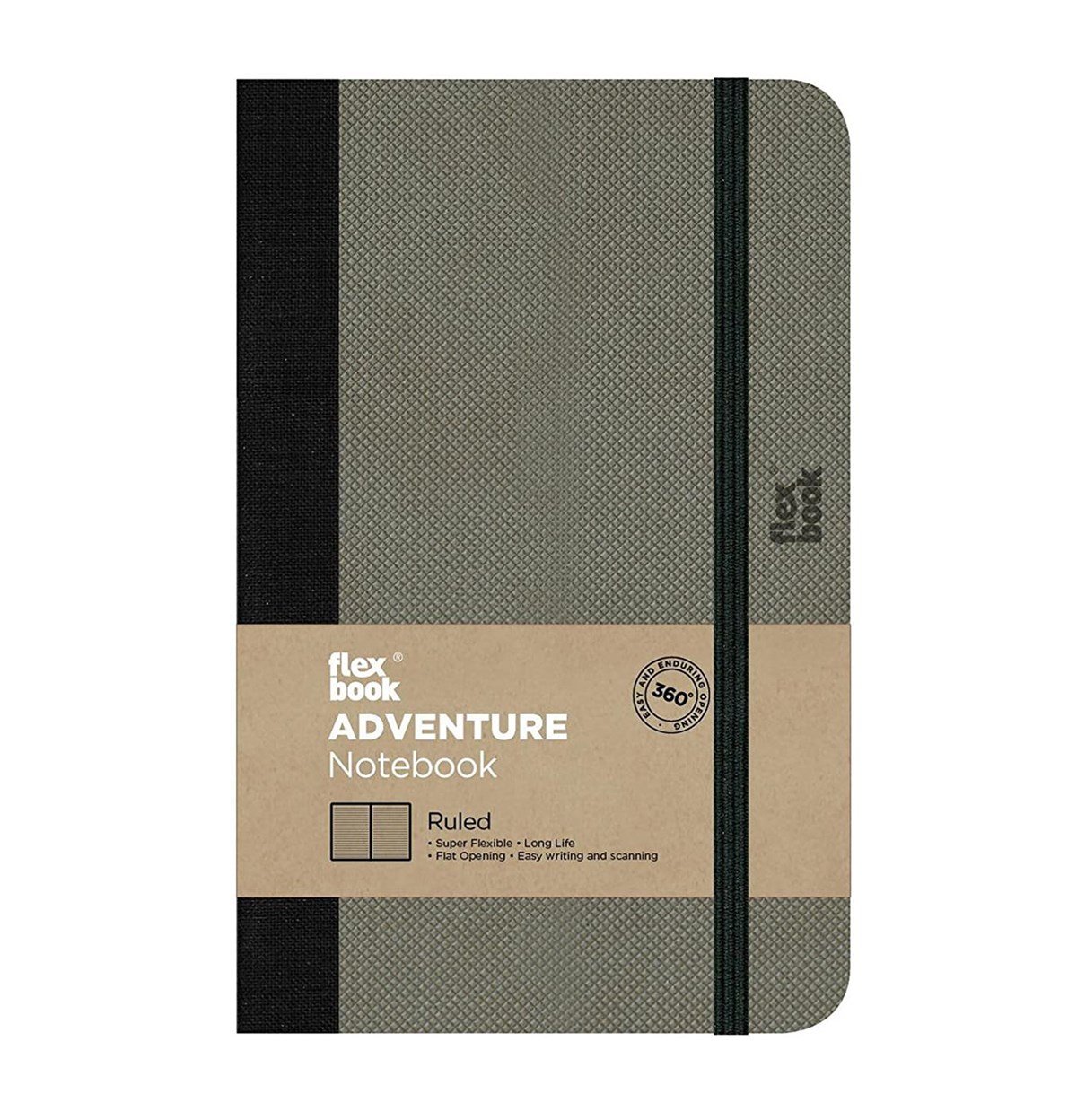 Flex Book 73 Özel Seri Adventure Esnek Notebook 9x14 Elephant Çizgisiz 192 Sayfa 85gr