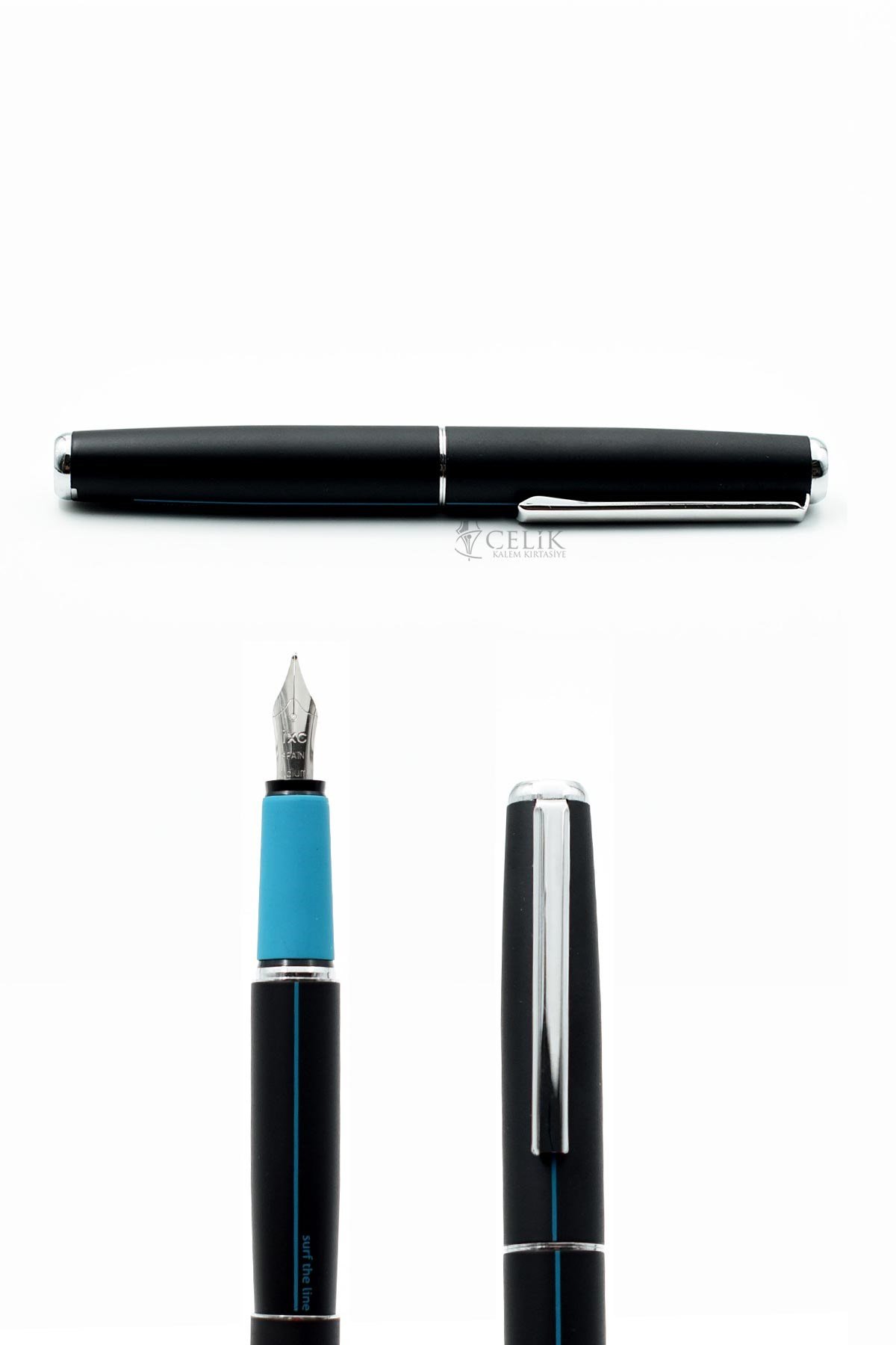 Inoxcrom M3 Your Line Serisi Surf Azul Dolma Kalem