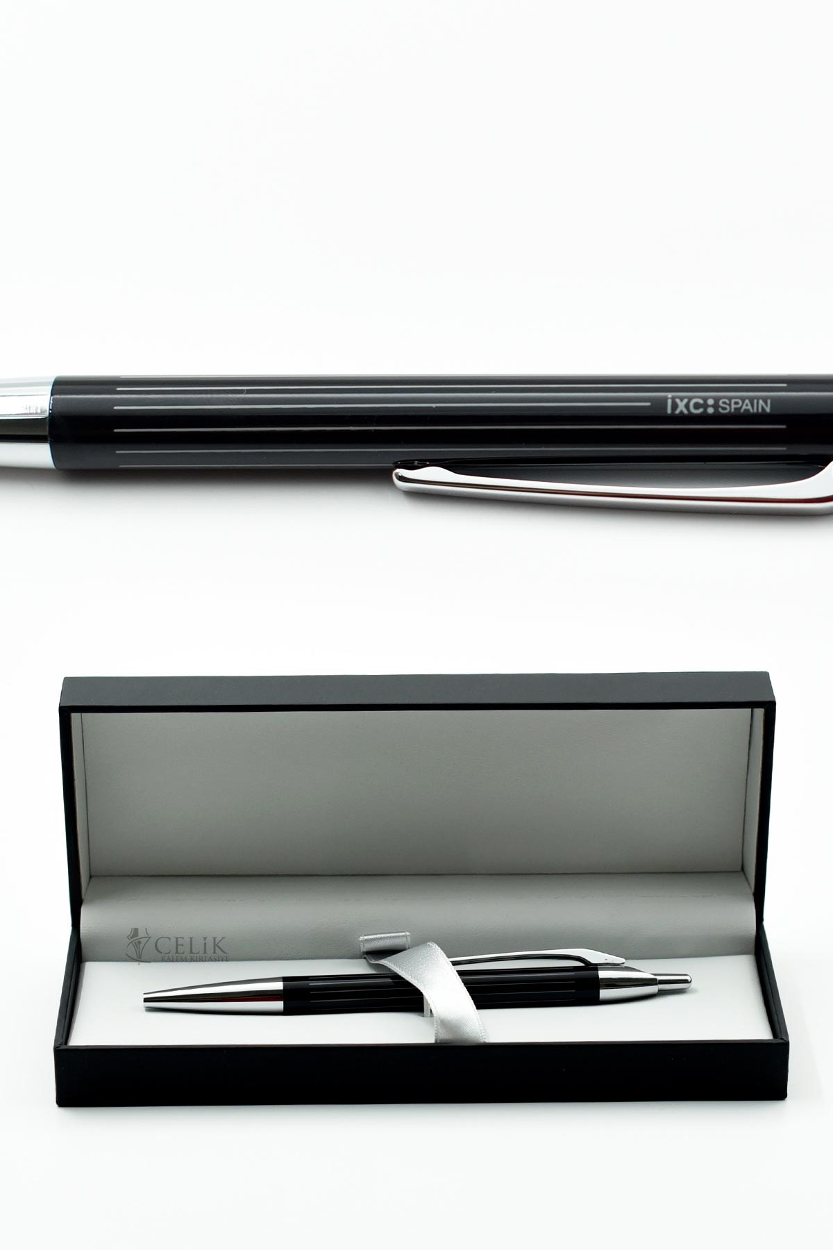 Inoxcrom Pure Serisi Diplomat Black Tükenmez Kalem