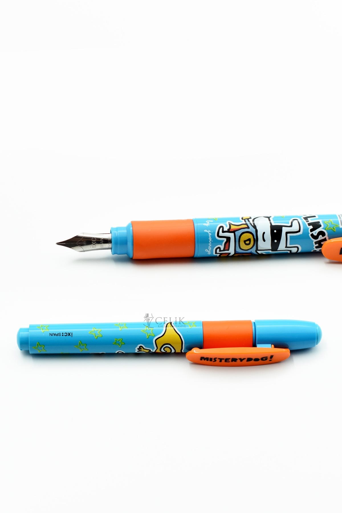 Inoxcrom Superheros Club Serisi Misterydog Mavi Dolma Kalem