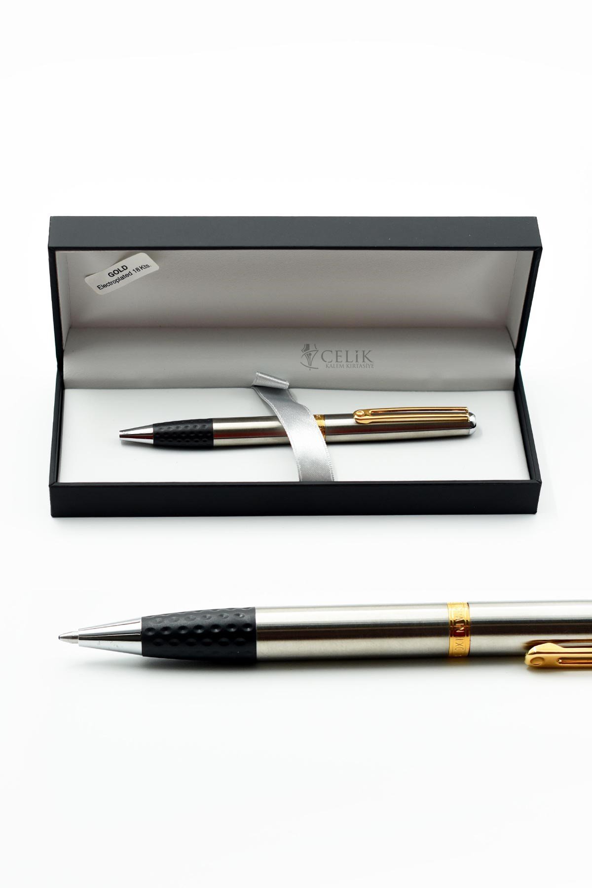 Inoxcrom Wall Street Serisi Elegance Steel Gold Tükenmez Kalem