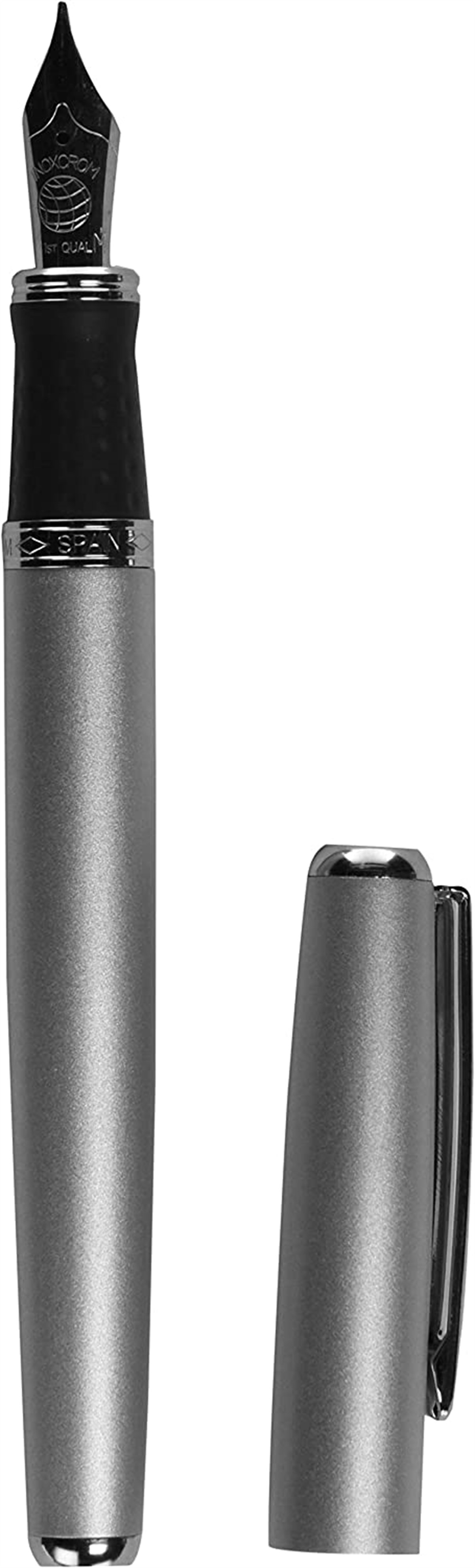 Inoxcrom Wall Street Serisi Titanium Black Dolma Kalem 