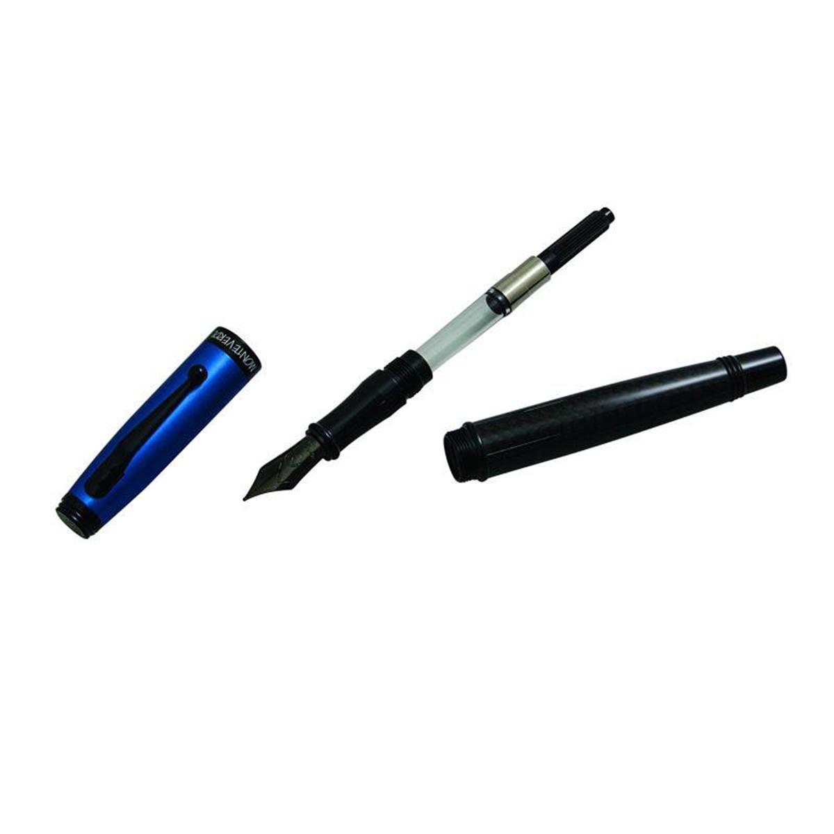 Monteverde Invincia Serisi MV41523 Anodized Blue Dolma Kalem M Uç