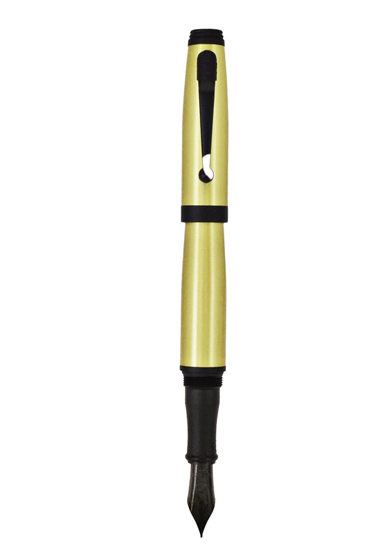 Monteverde Invincia Serisi MV42503 Brass Gold Dolma Kalem M Uç