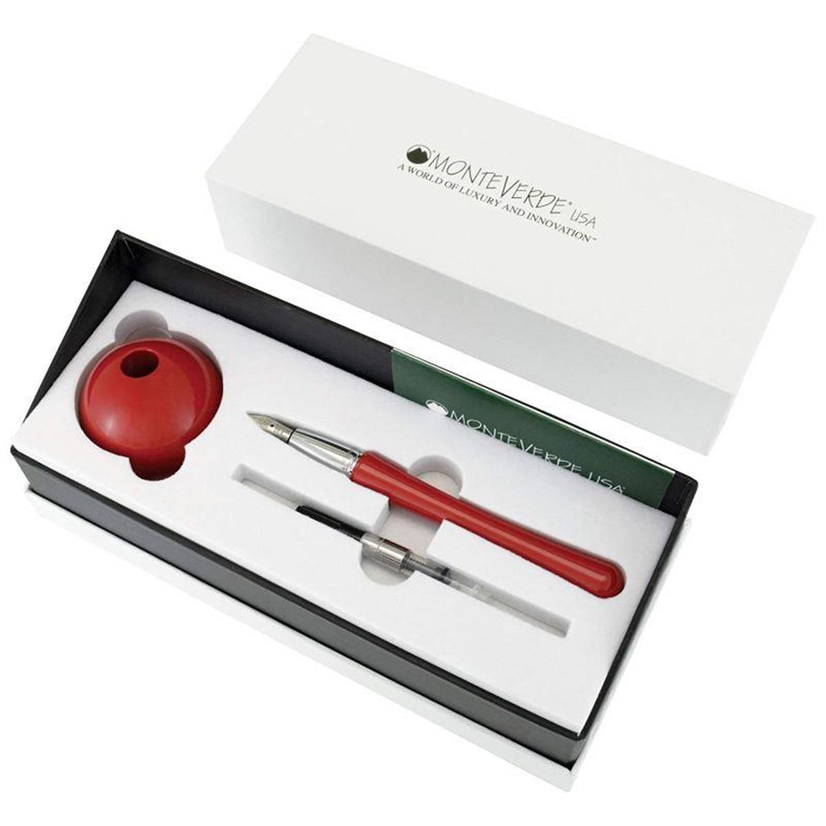 Monteverde Luna Desk Pen Kırmızı Dolma Kalem