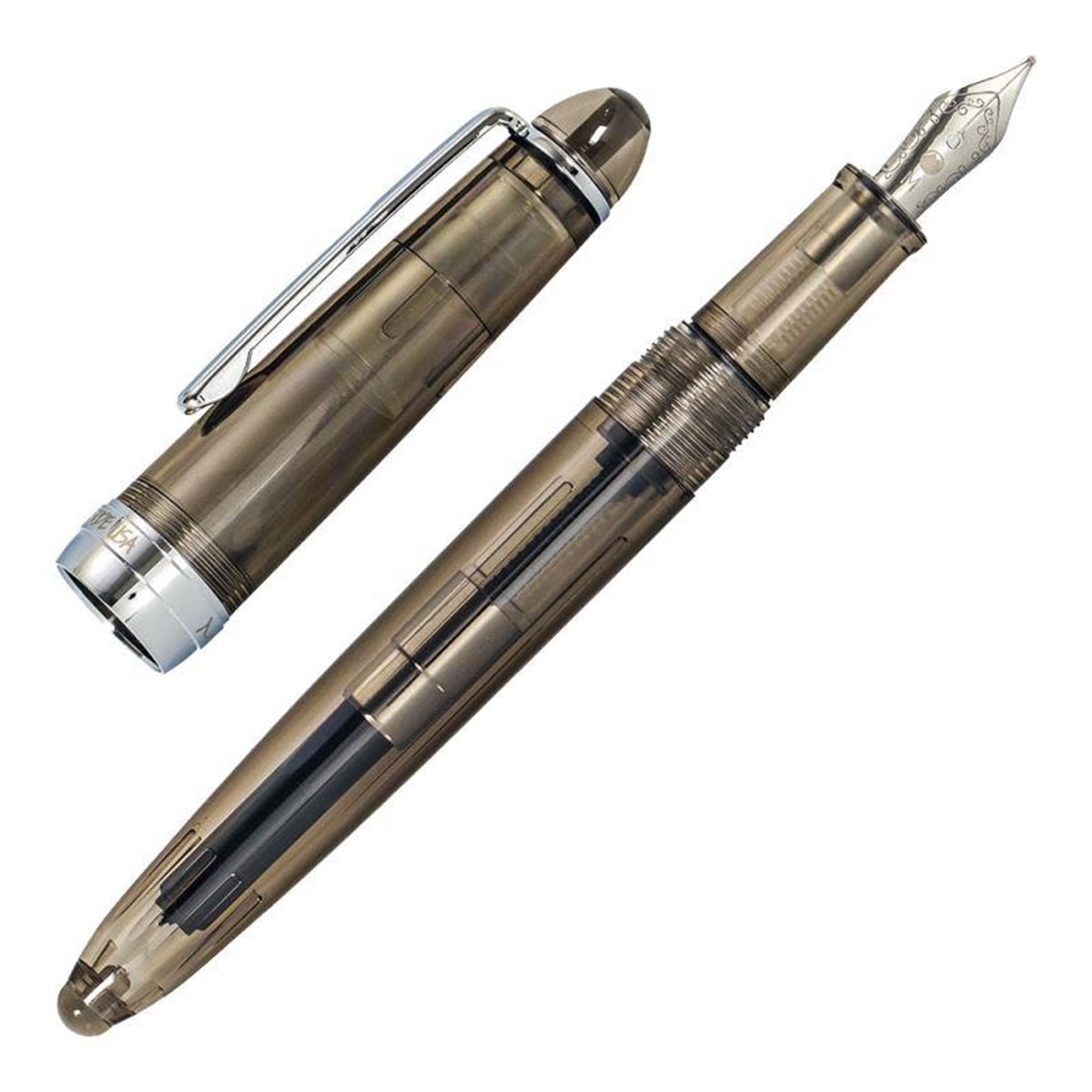 Monteverde Monza Serisi MV36742 M Gray Şeffaf Dolma Kalem