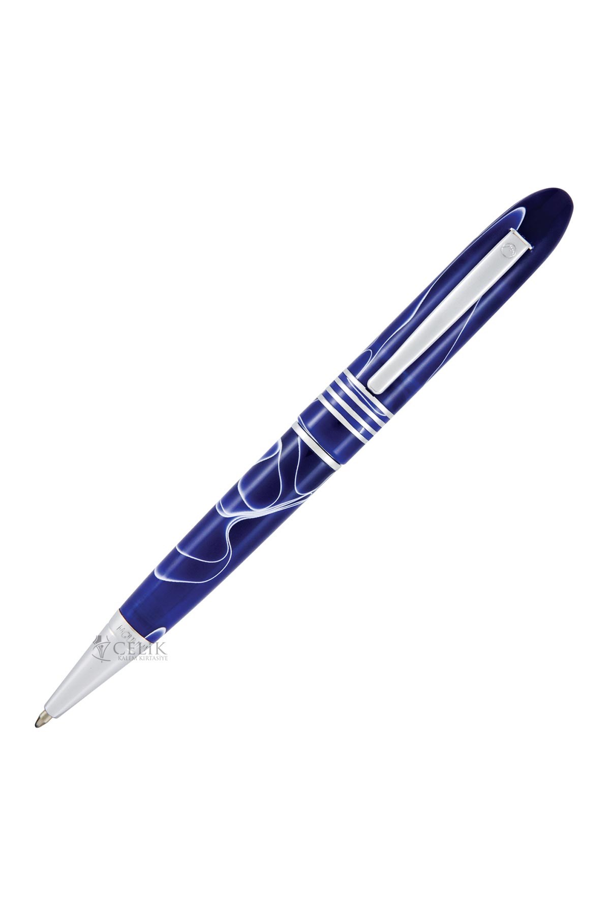 Monteverde Mountain Serisi MV41645 Mount Denali Lacivert Tükenmez Kalem