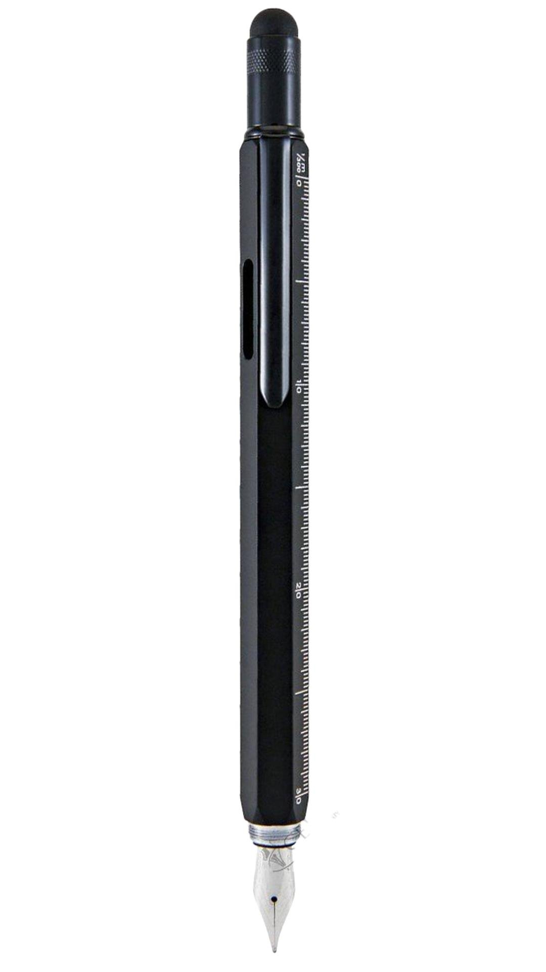 Monteverde Tool Pen Serisi Multifunction Siyah Dolma Kalem M Uç