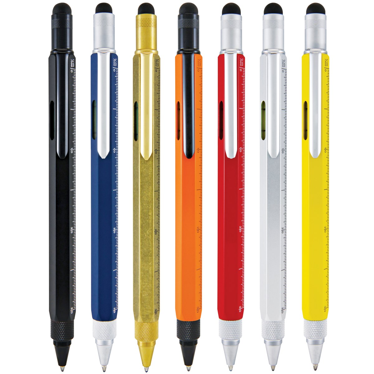 Monteverde Tool Pen Serisi MV35212 Multifunction Sarı Tükenmez Kalem