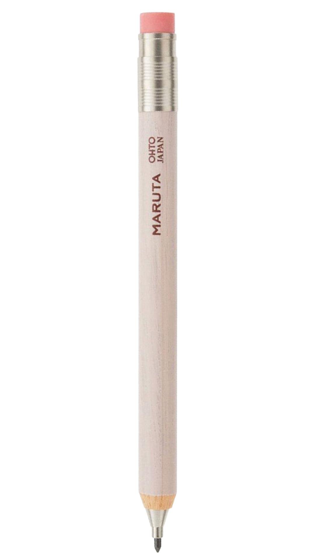 Ohto Maruta Sharp Pencil  APS-680M-WT 2mm Toz Pembe Mekanik Kurşun Kalem