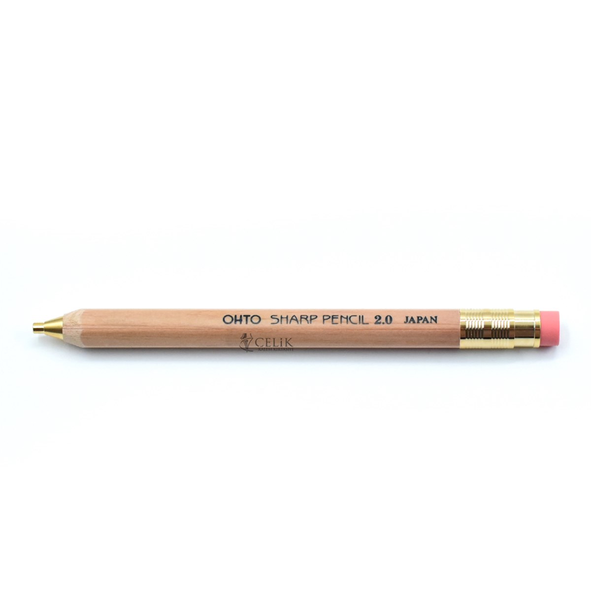 Ohto Wooden Serisi APS-680E 2.0 mm Uç Naturel Versatil Kalem