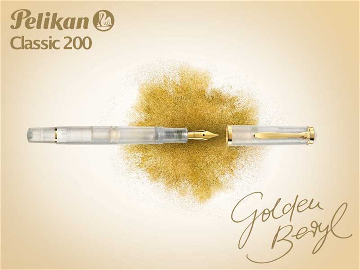 Pelikan Classic M200 Golden Beryl Dolma Kalem