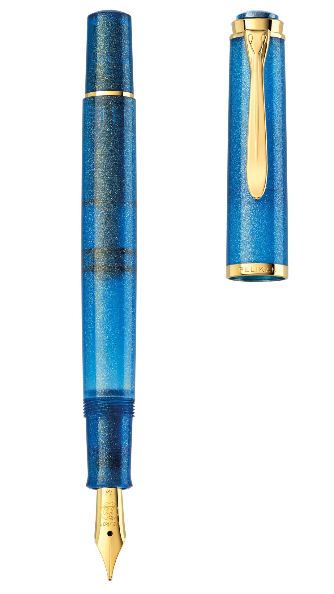 Pelikan Classic M200 Golden Lapis SET