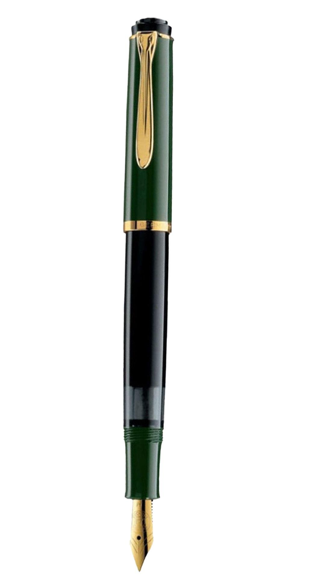 Pelikan Classic Series M250 Green Black Fountain Pen