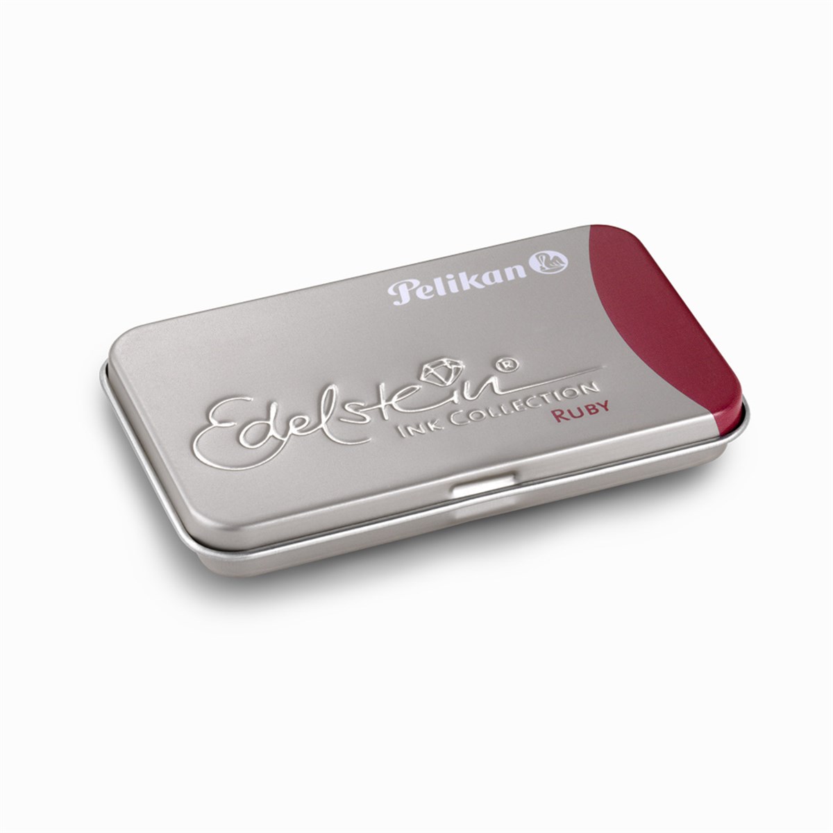 Pelikan Edelstein 6'lı Metal Kutulu Uzun Kartuş Ruby