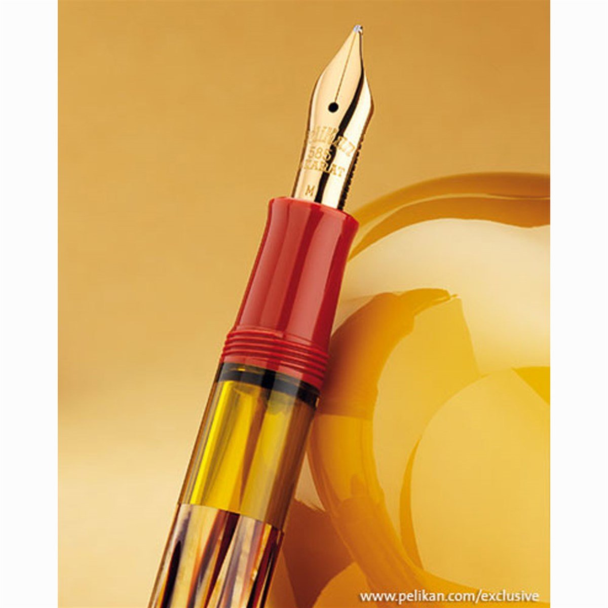 Pelikan M101N Special Edition Tortoiseshell Red Dolma Kalem