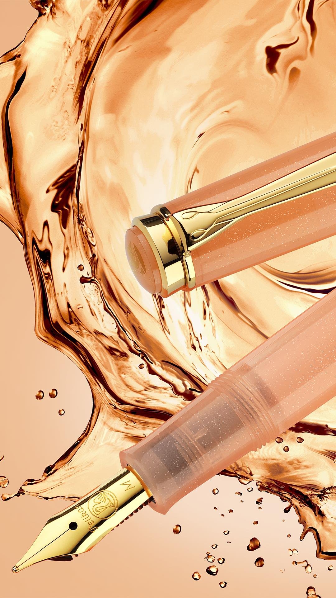 Pelikan M200 Fountain Pen Apricot Achat Special Edition